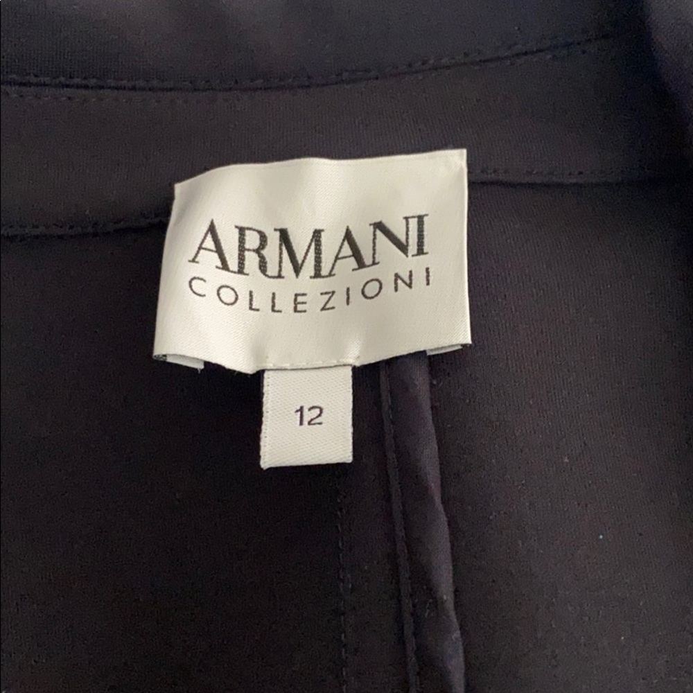 Armani Collezioni Double Face Jersey Jacket - Picture 5 of 5